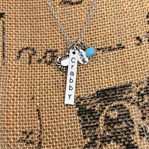 Silver Necklace with 'Crabby' Pendant